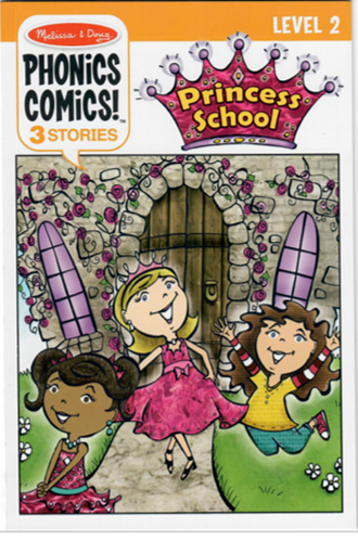 Phonics Comics Level 2 - Princess School