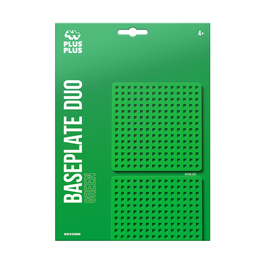 Plus Plus Baseplate Duo Green