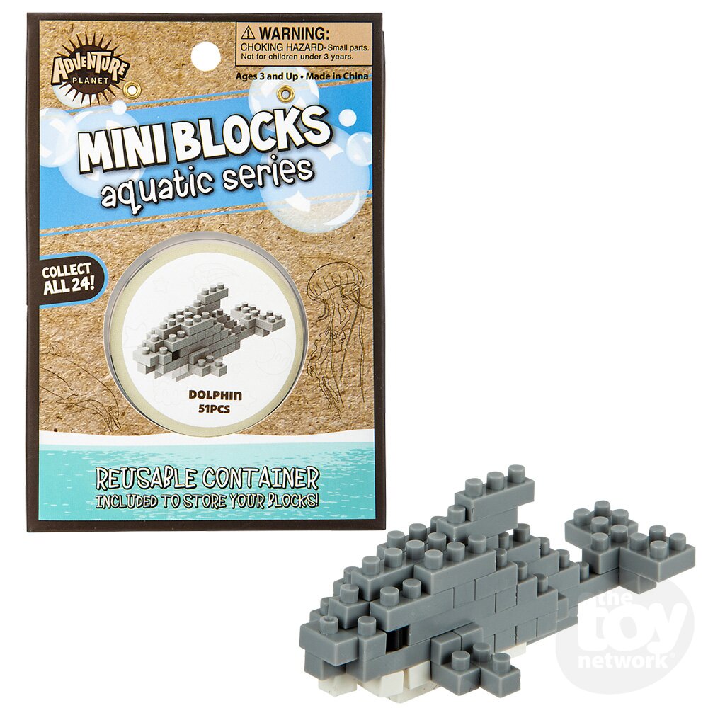 Mini Blocks Aquatic Series Dolphin