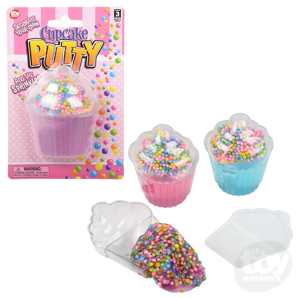 Sprinkle Cupcake Putty