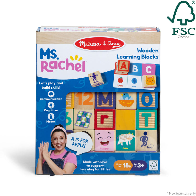 Ms. Rachel Blocks + Activity Cards