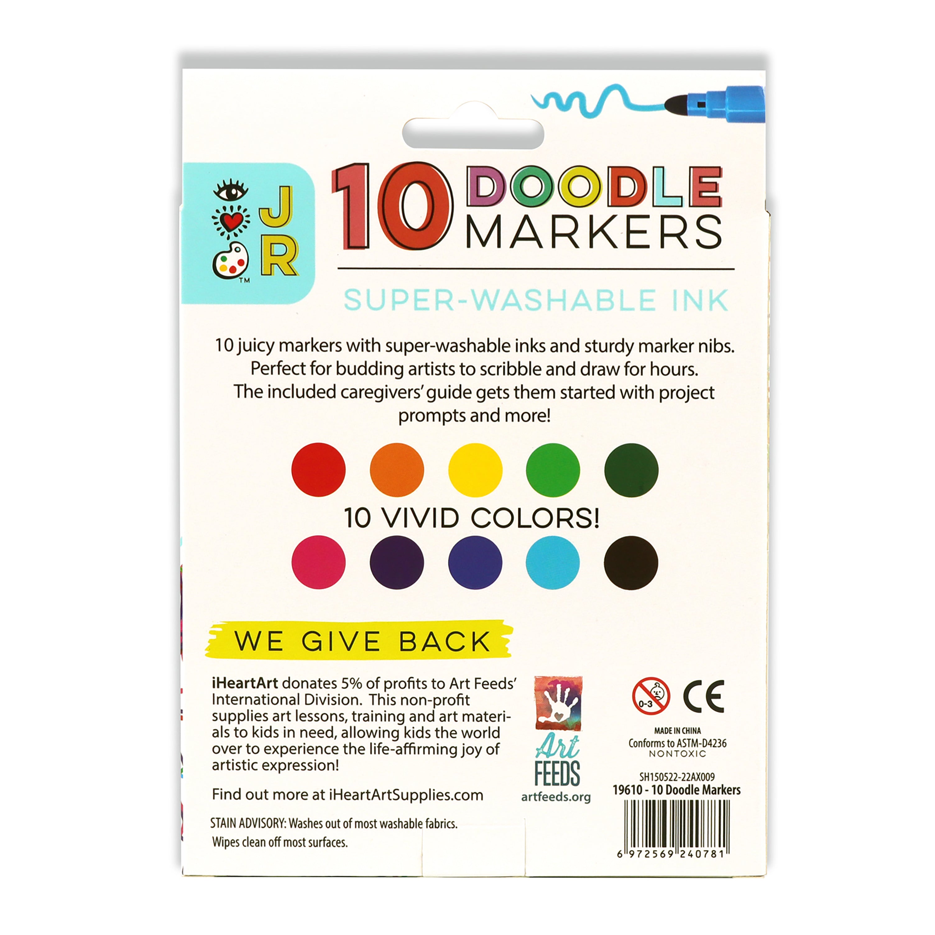 Doodle Markers - 10 pack