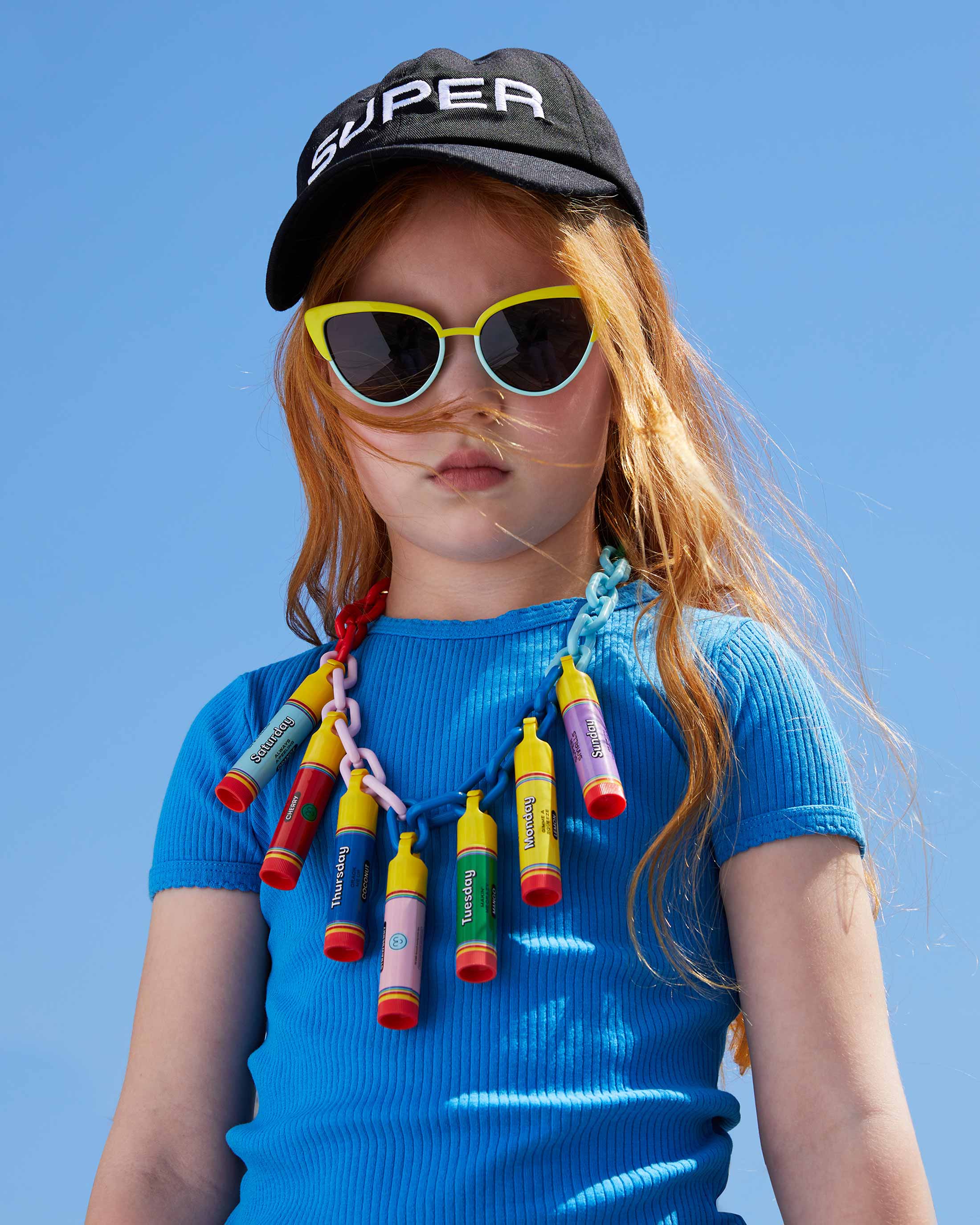 Days of the Week Lip Balm Necklace