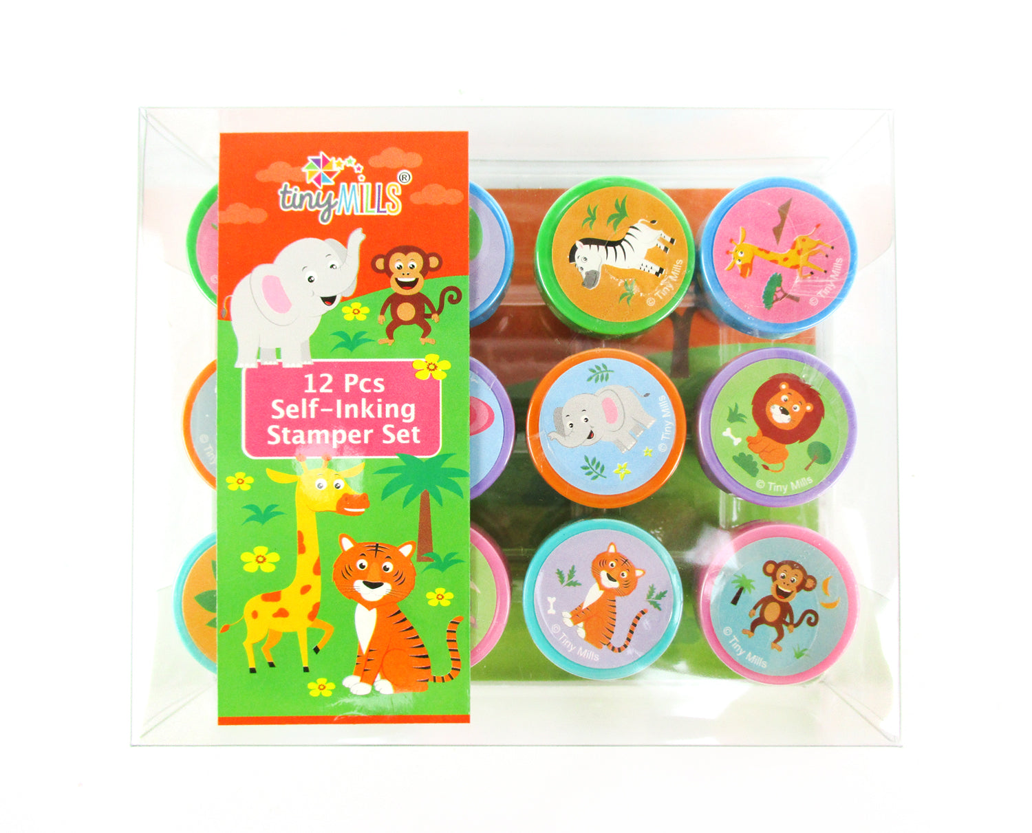 Safari Jungle Animals Stamp Set