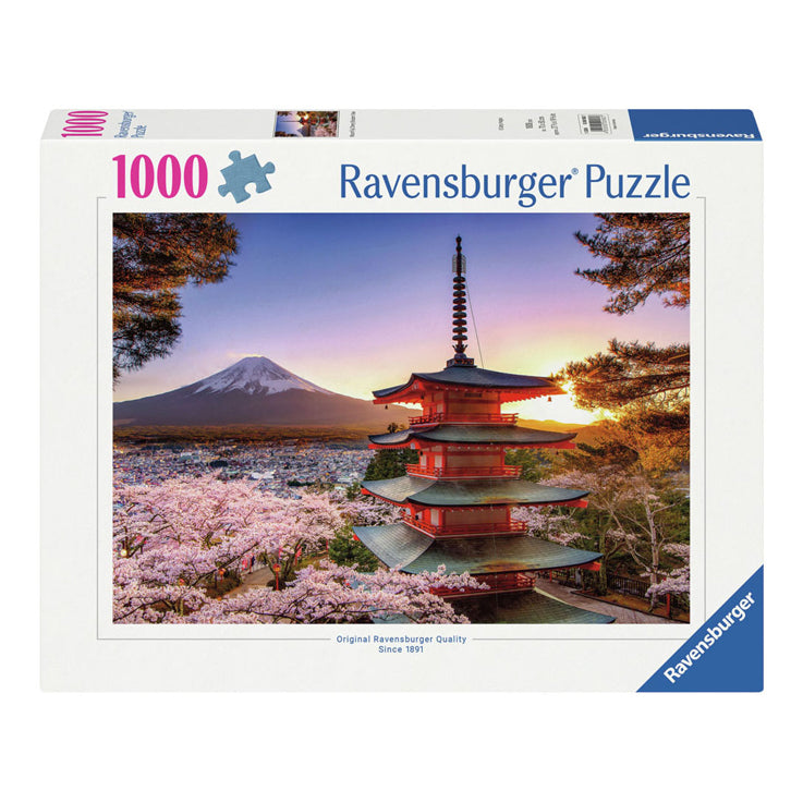 Mount Fuji Cherry Blossom View - 1,000