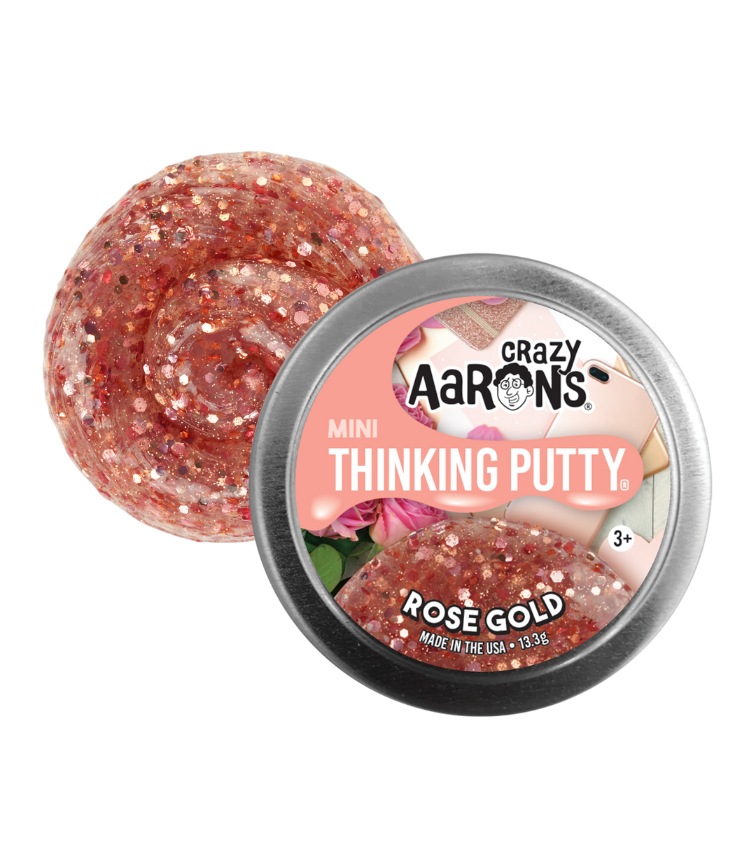 Mini Rose Gold Thinking Putty