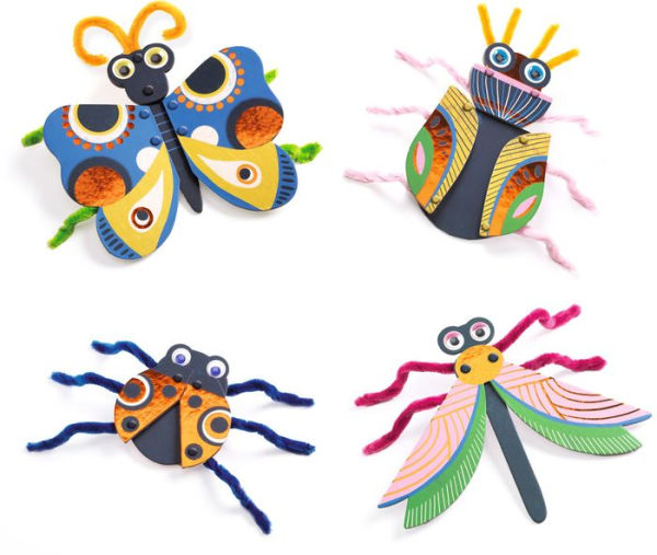 Fuzzy Bugs 3D Collage