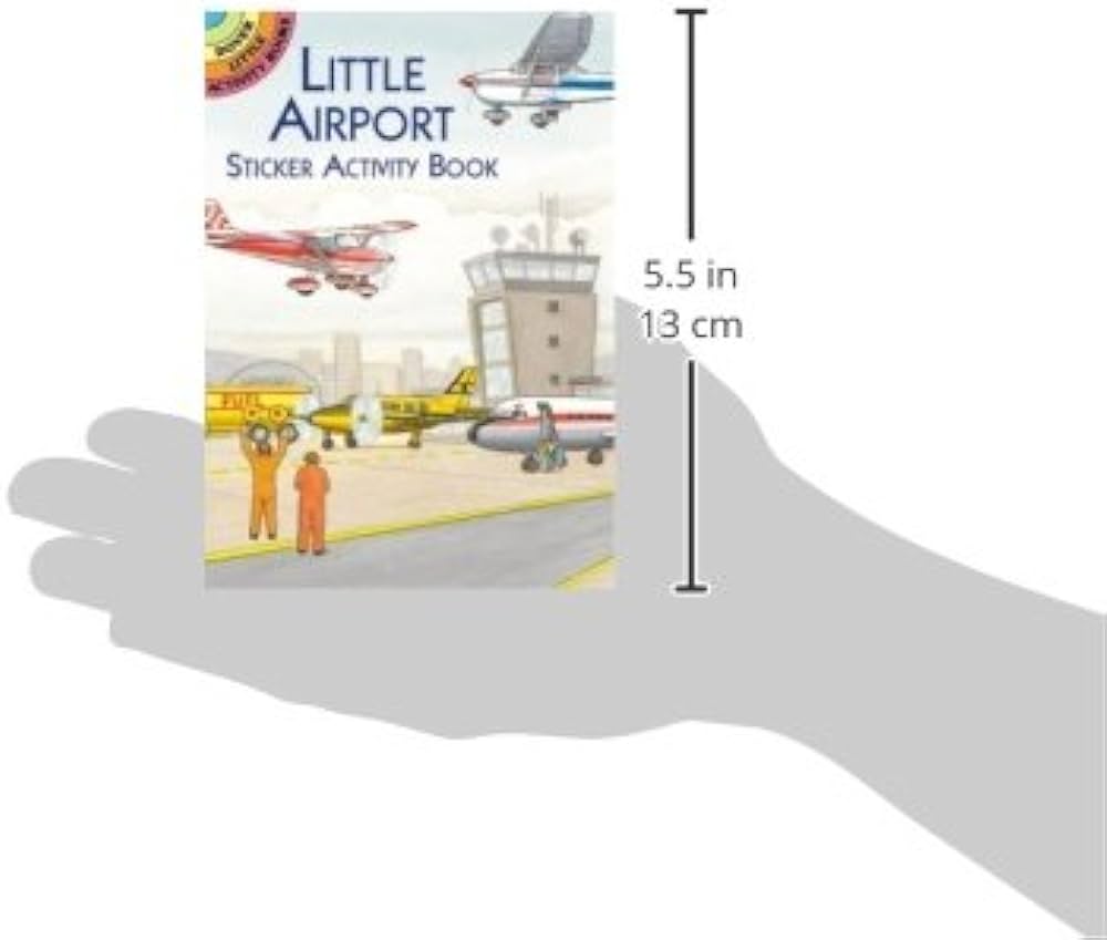 Sticker Activity Book - Little Airport