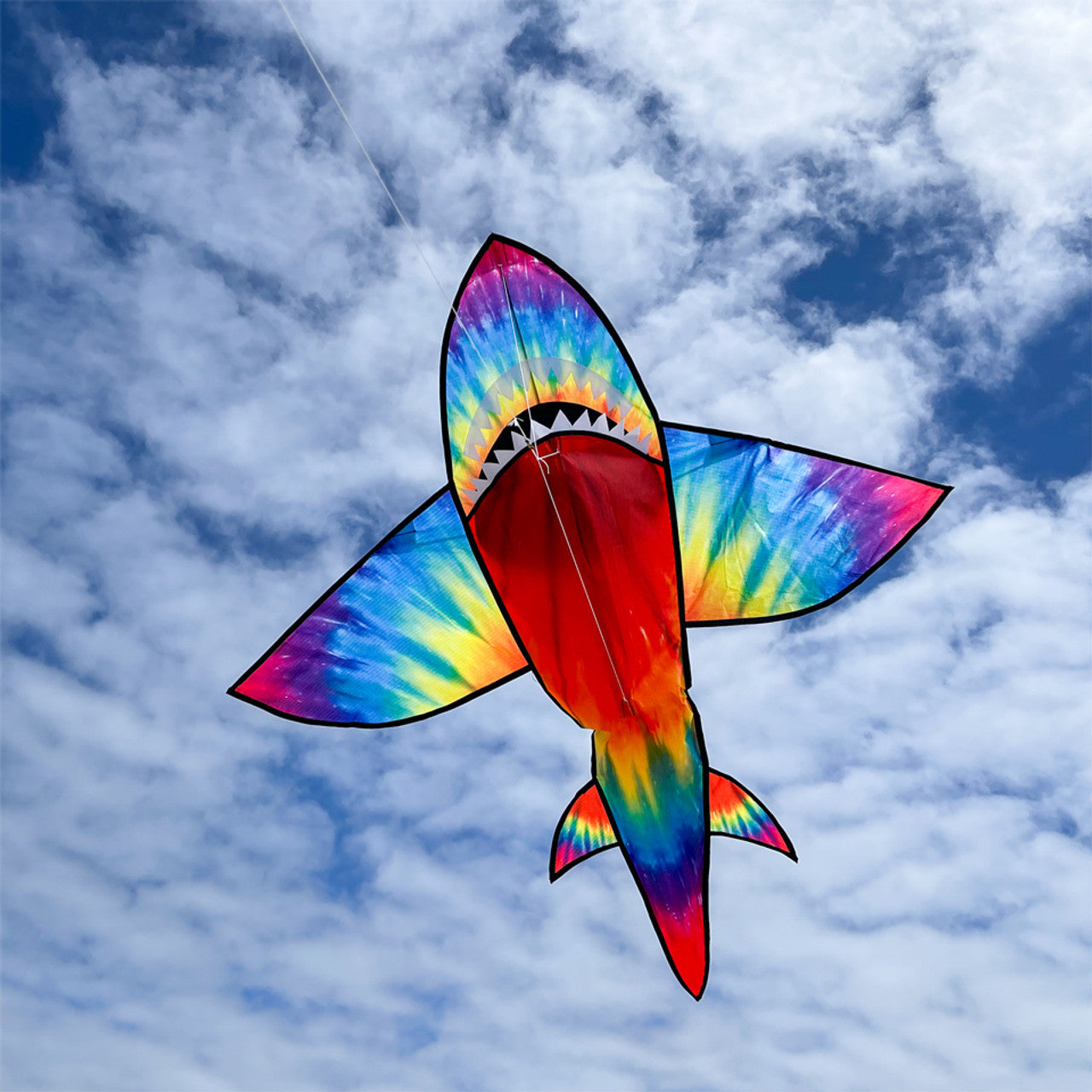 5' Tie Dye 3D Shark