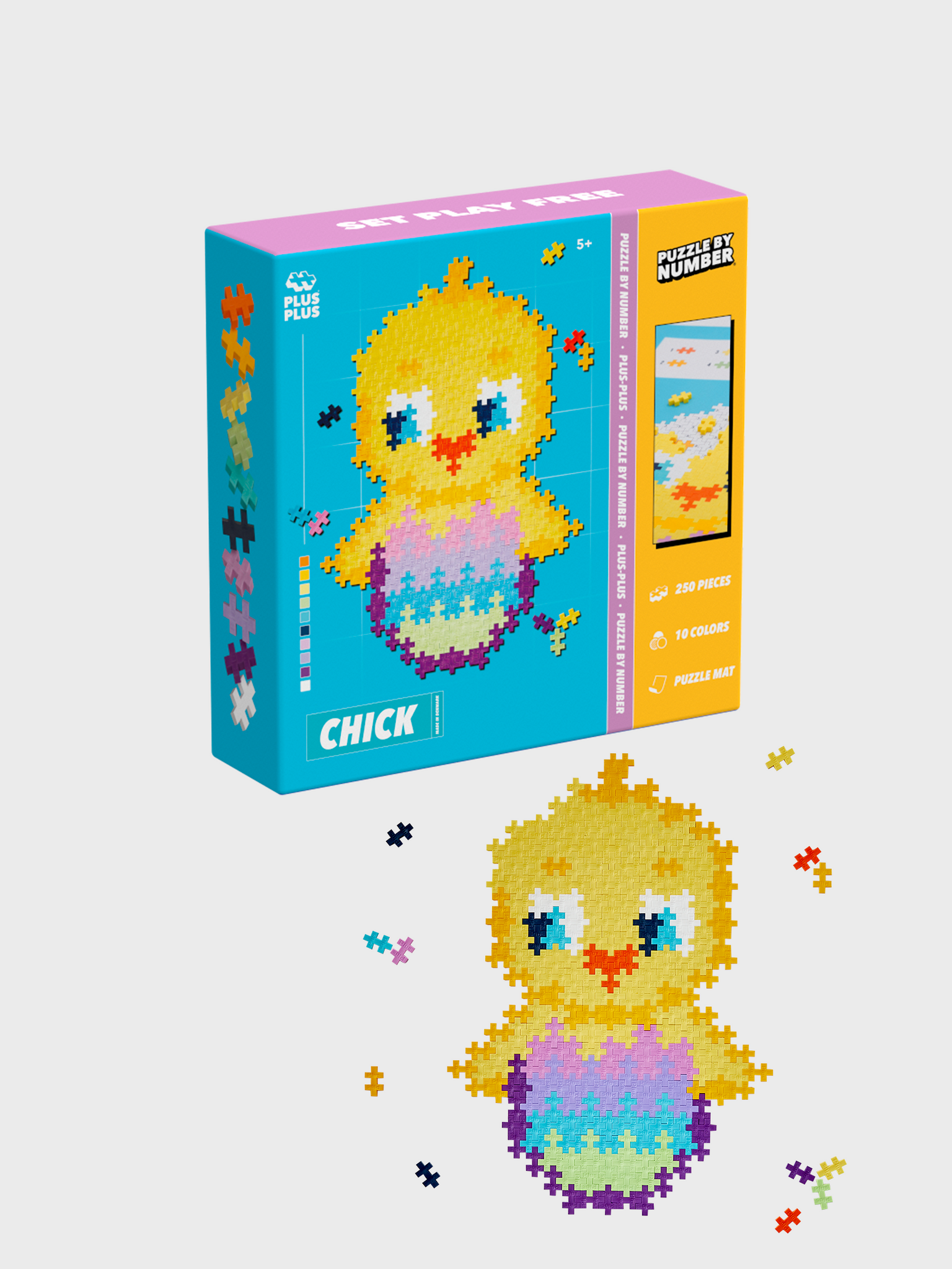 Puzzle By Number Chick