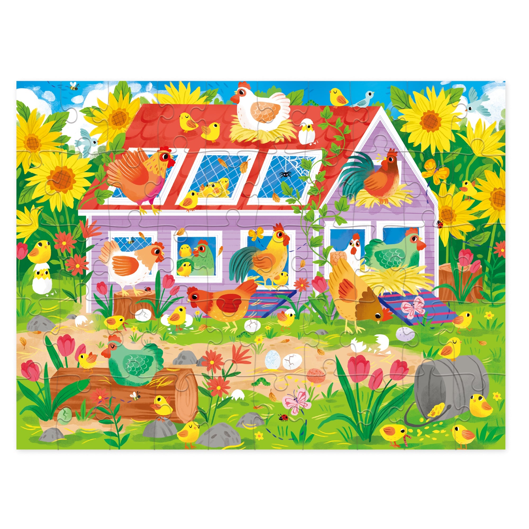 House Puzzle/Chicken Coup 50 pc