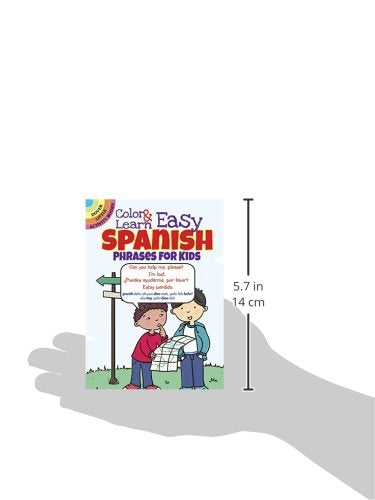 Color & Learn Easy Spanish Book