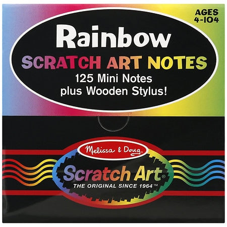 Rainbow Mini Scratch Notes