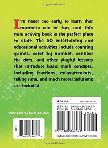 Fun With Numbers Activity Book