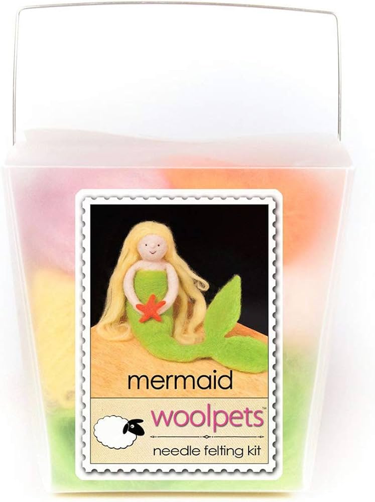 Needle Felting Kit - Mermaid