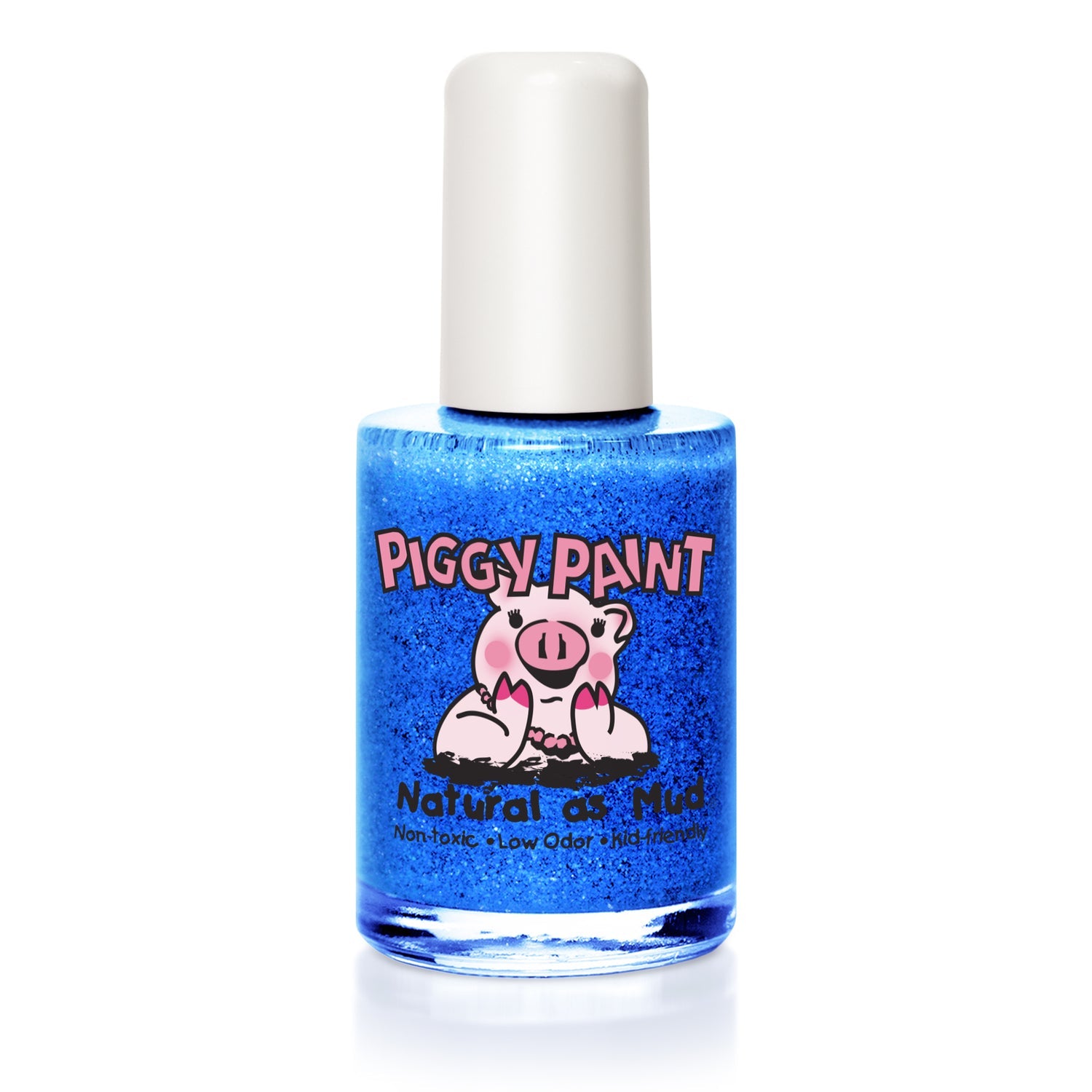Piggy Paint Nail Polish - Mermaid Glitter Royal Blue