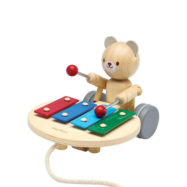 Pull-Along Musical Bear