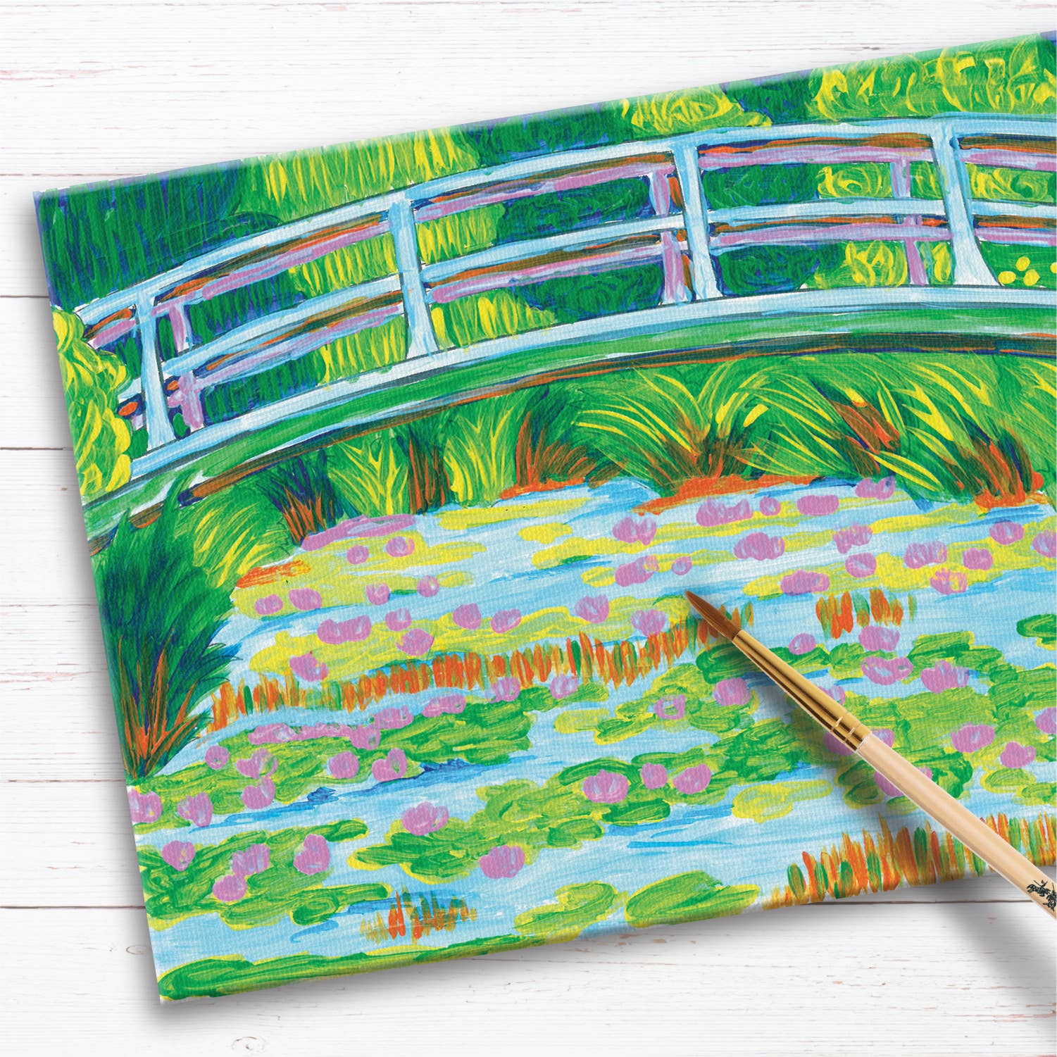 Paint by Number Museum Series - The Japanese Footbridge