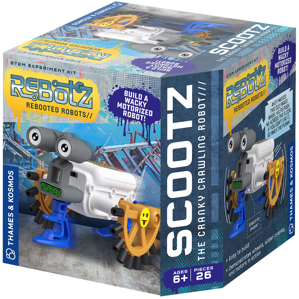 ReBotz: Scootz - The Cranky  Crawling Robot