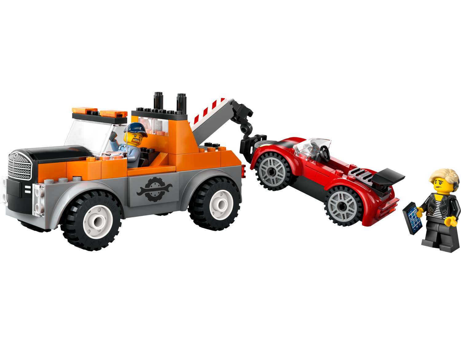 LEGO Tow Truck and Sports Car Repair