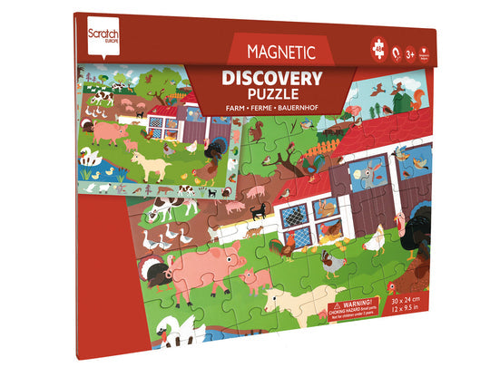 Magnetic Discovery Puzzle - Farm