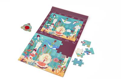 Magnetic Mystery Puzzle - Mermaid