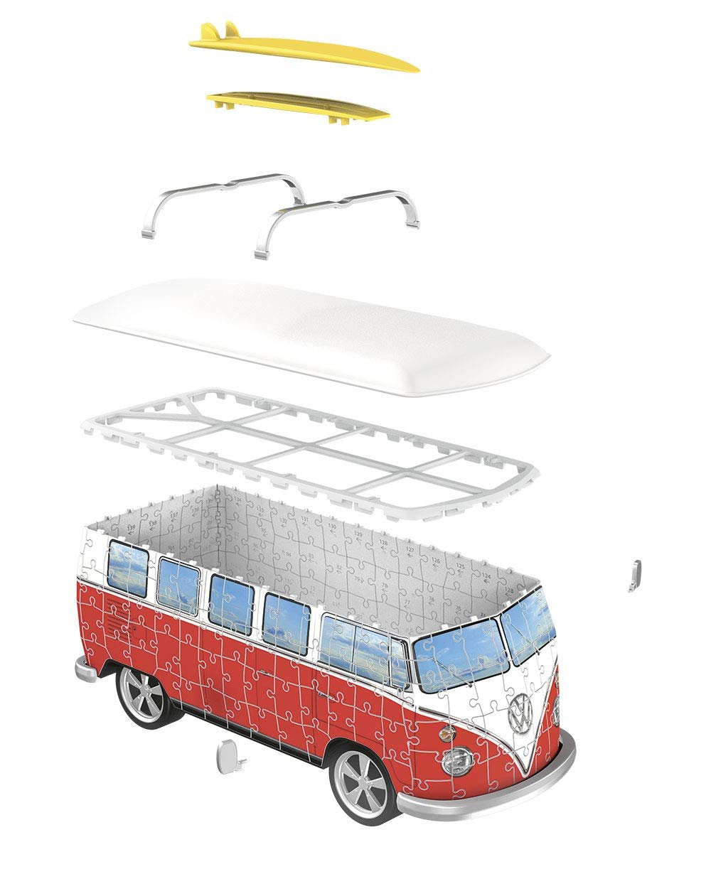 VW Bus T1 Campervan 3D - 216