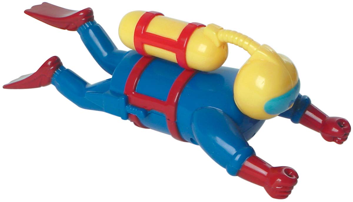 Wind-Up Scuba Diver