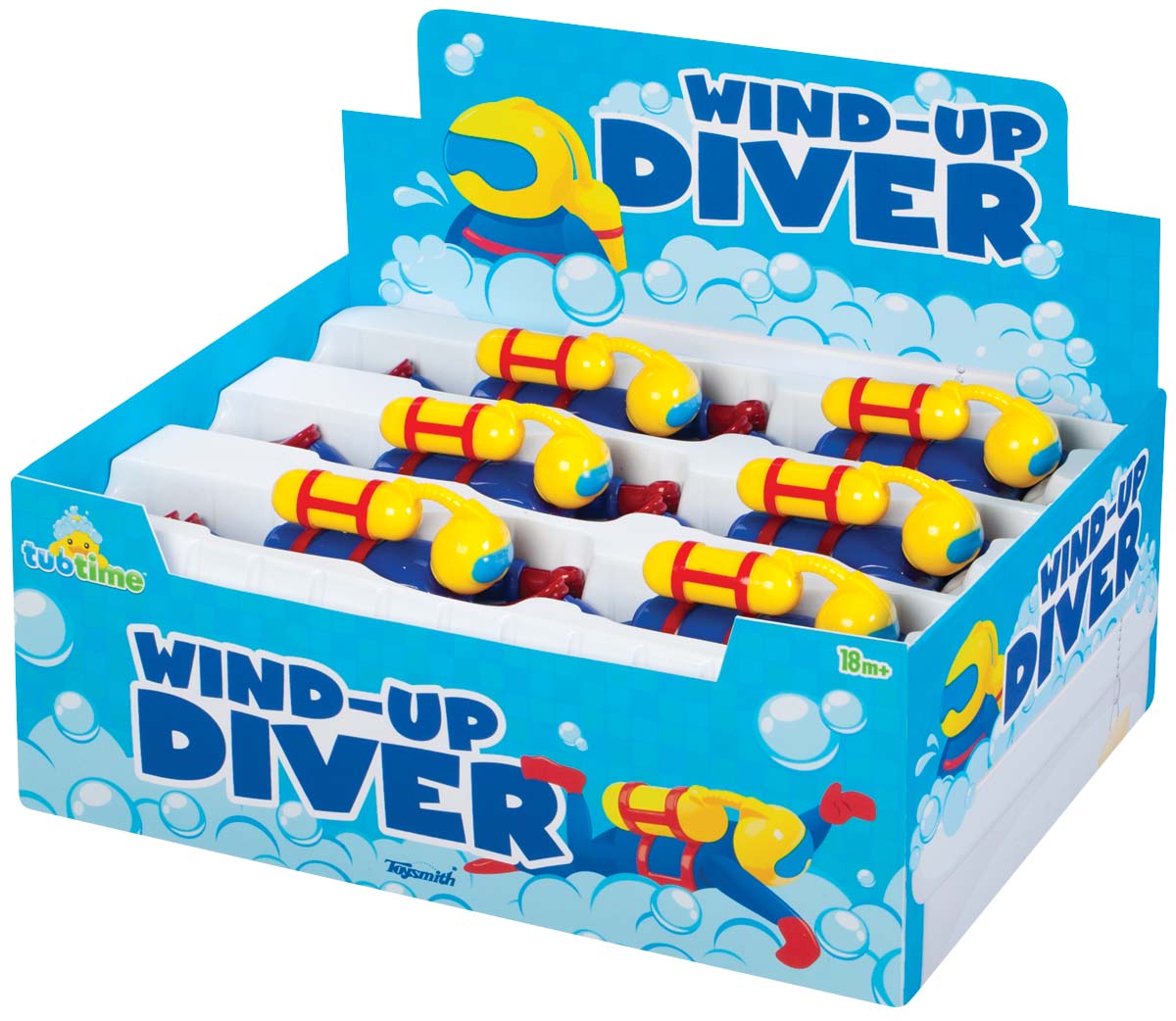 Wind-Up Scuba Diver