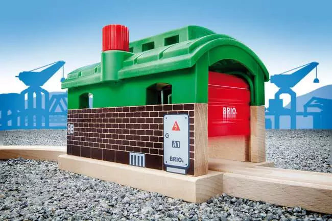 BRIO Train Garage