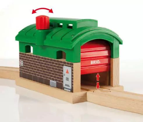 BRIO Train Garage