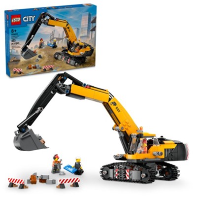 LEGO Yellow Construction Excavator