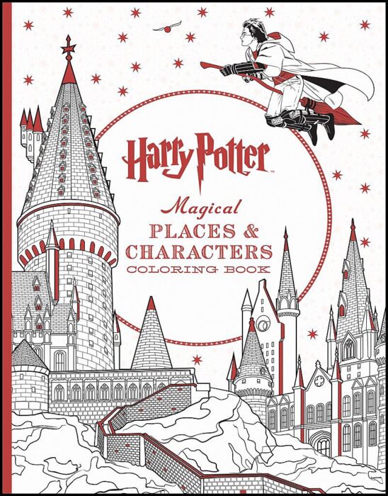 Harry Potter Magical Places & Characters Coloring Book