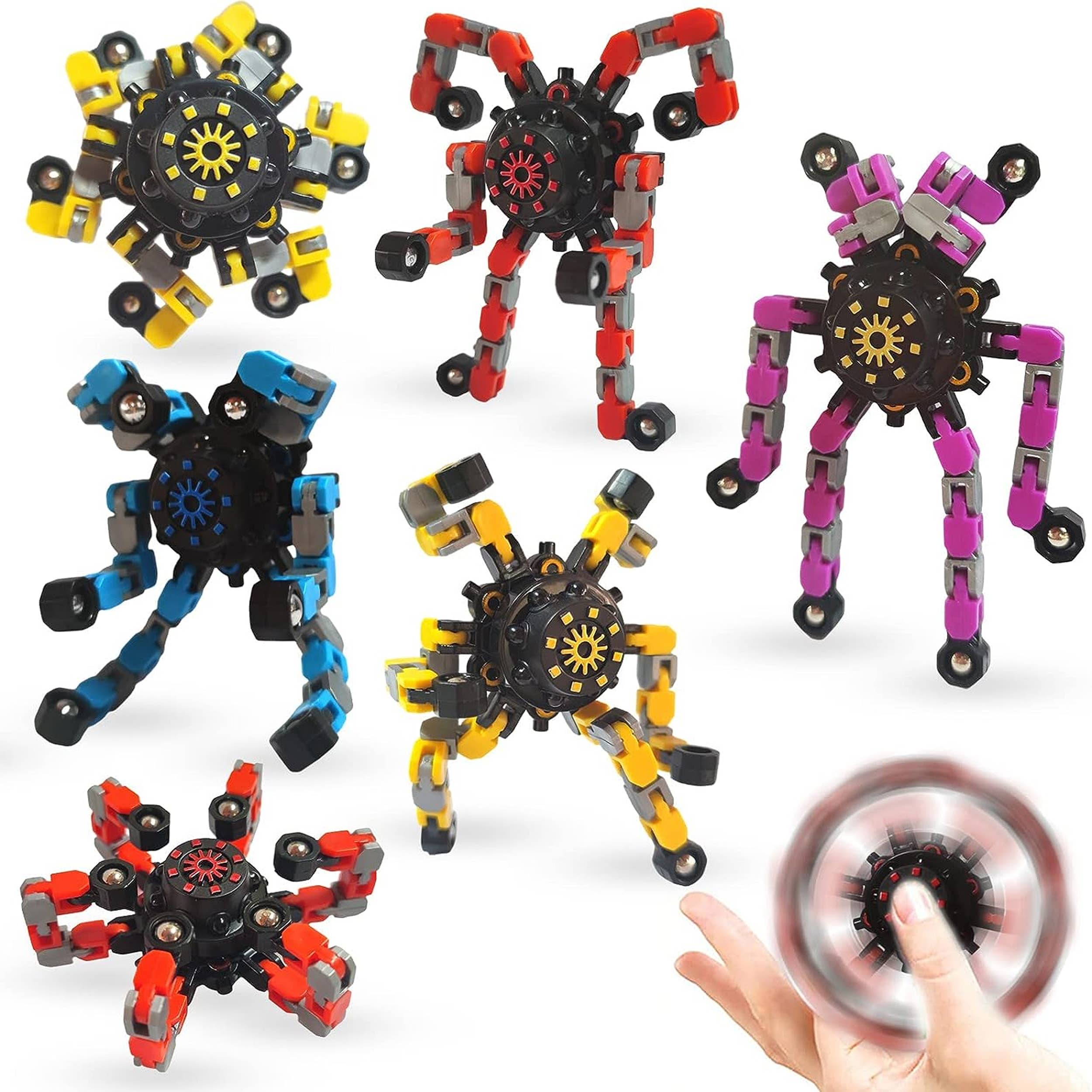 Transformable Robot Fidget Spinner Toy Bulk