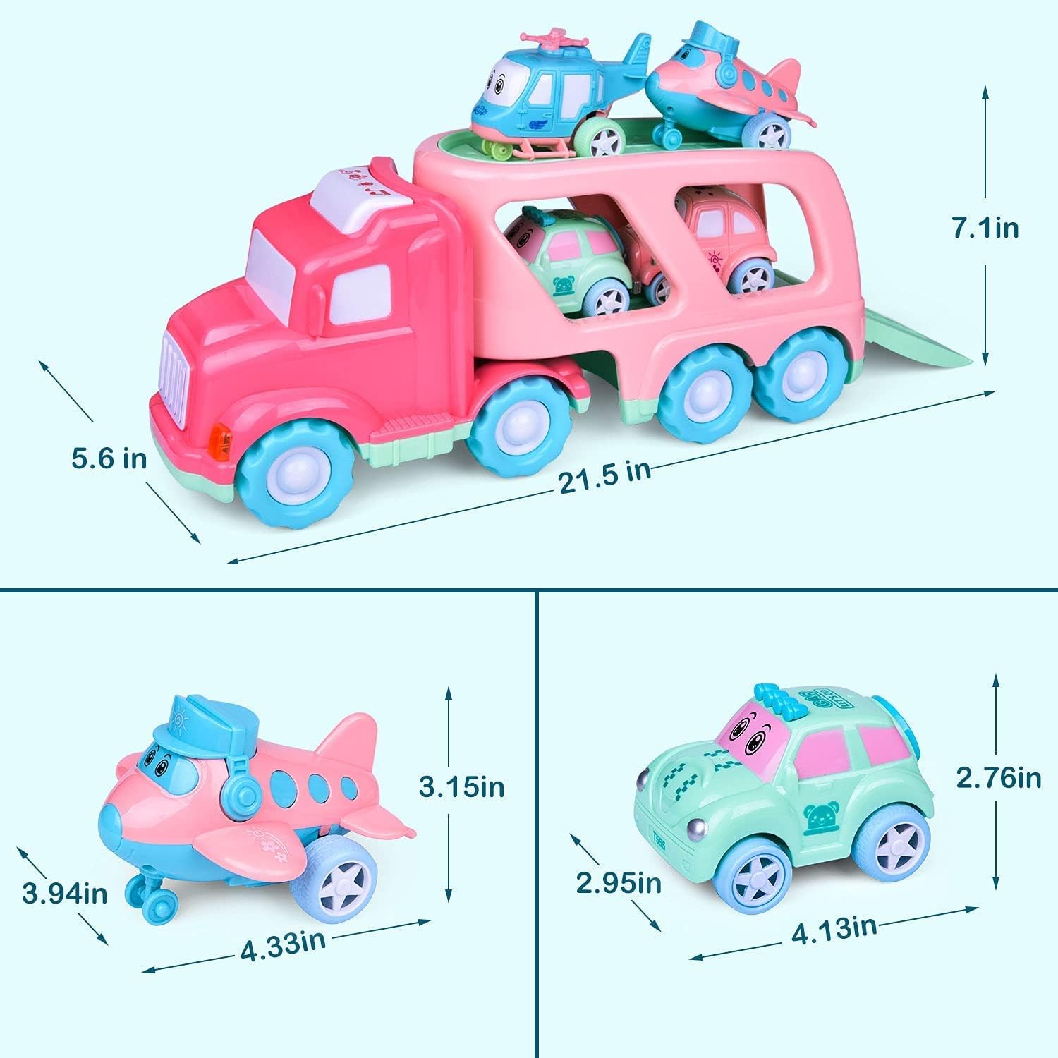 Cartoon Vehicles Carrier Truck