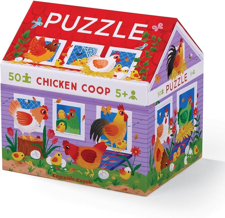 House Puzzle/Chicken Coup 50 pc