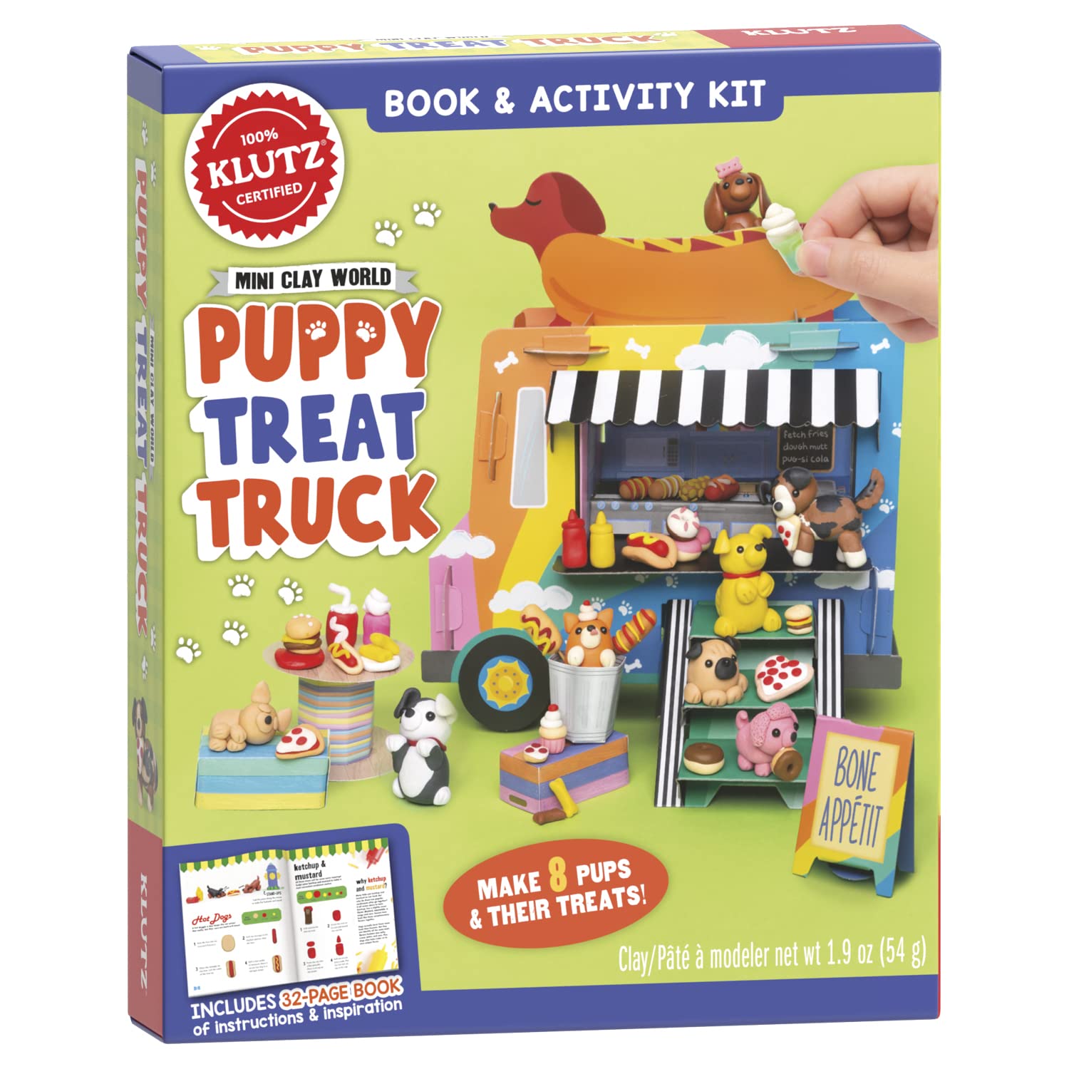 Mini Clay World Puppy Treat Truck