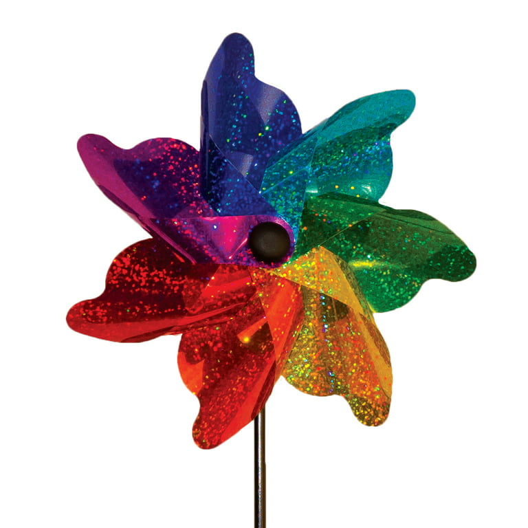 Rainbow Sparkle Pinwheel