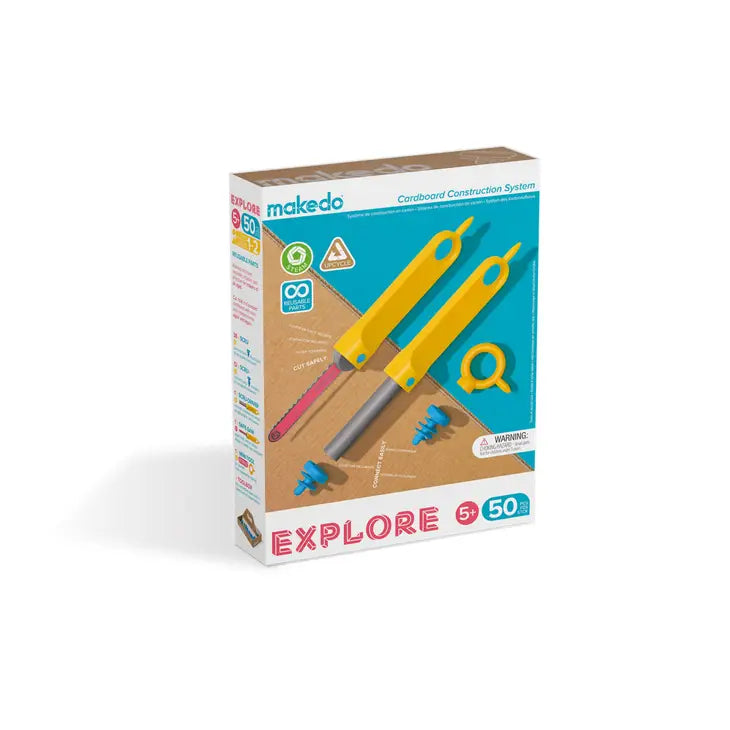 Makedo Explore 50 Pc Set