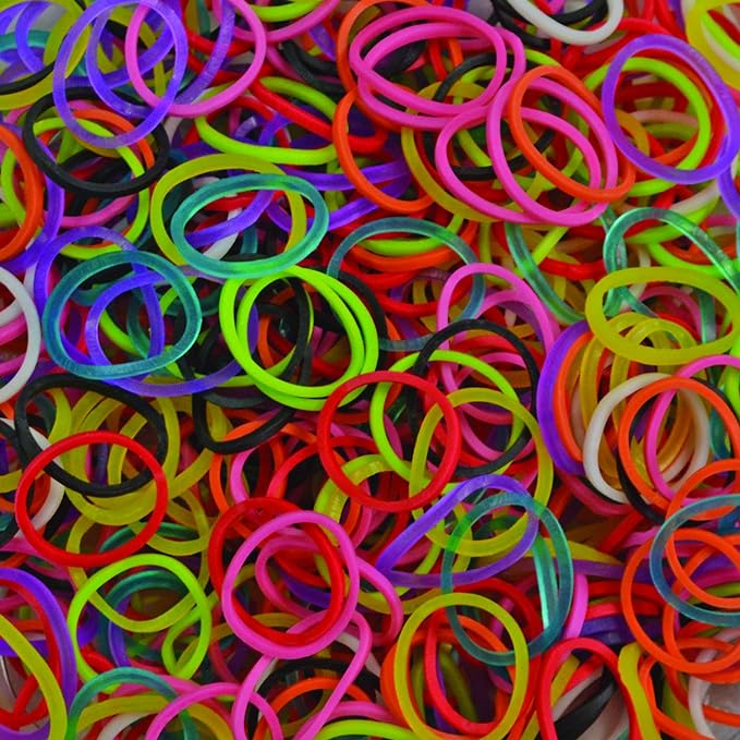 Solid Loom Bands - Mix