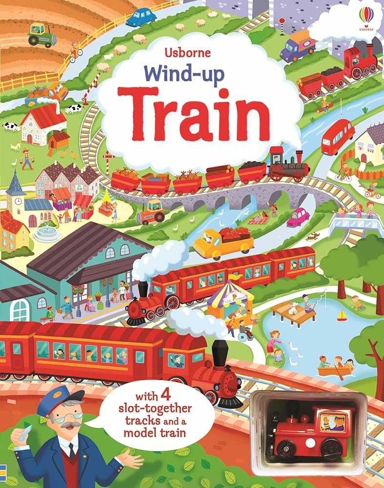 Usborne Wind up Train Book