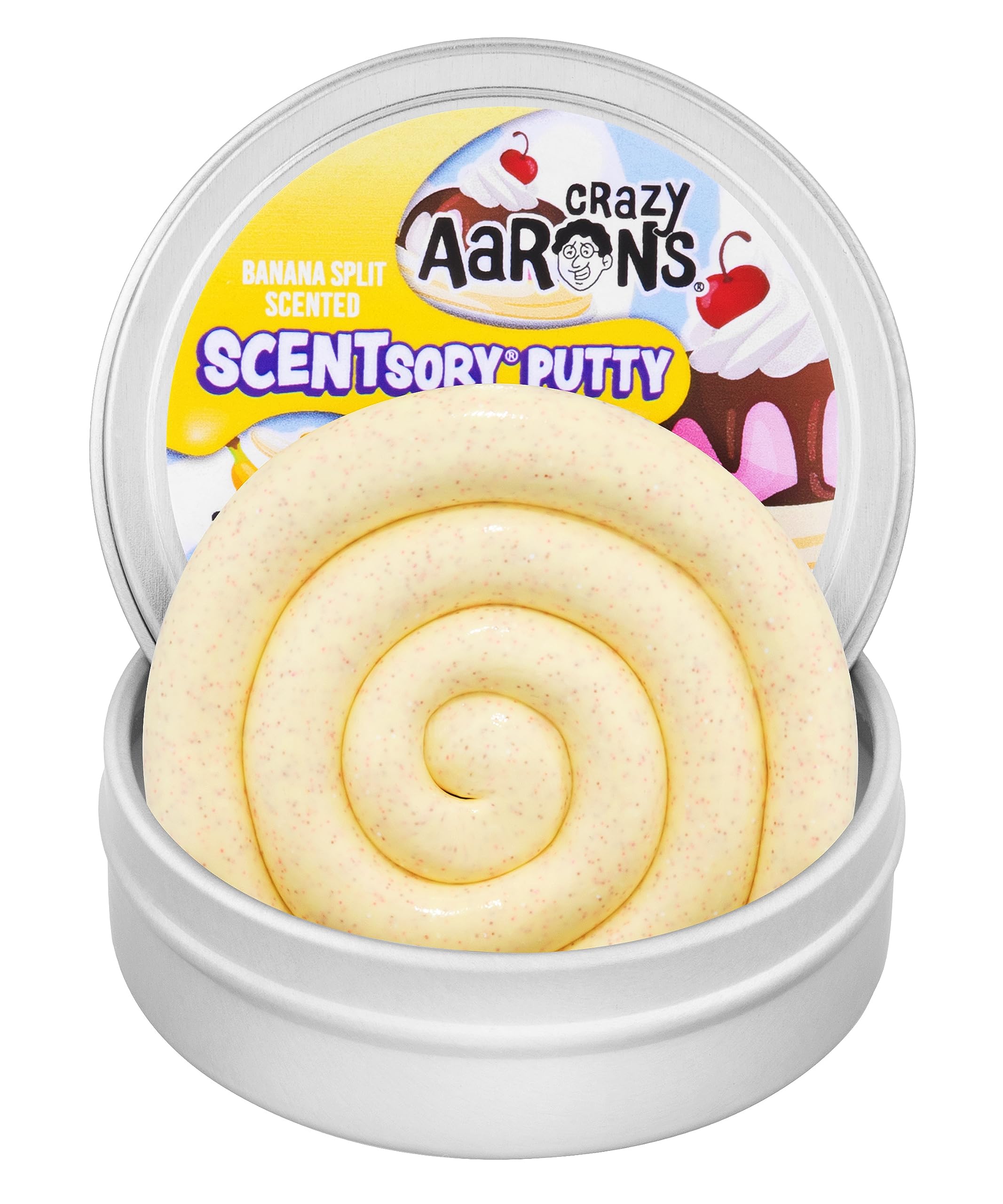 SCENTsory Banana Split Thinking Putty