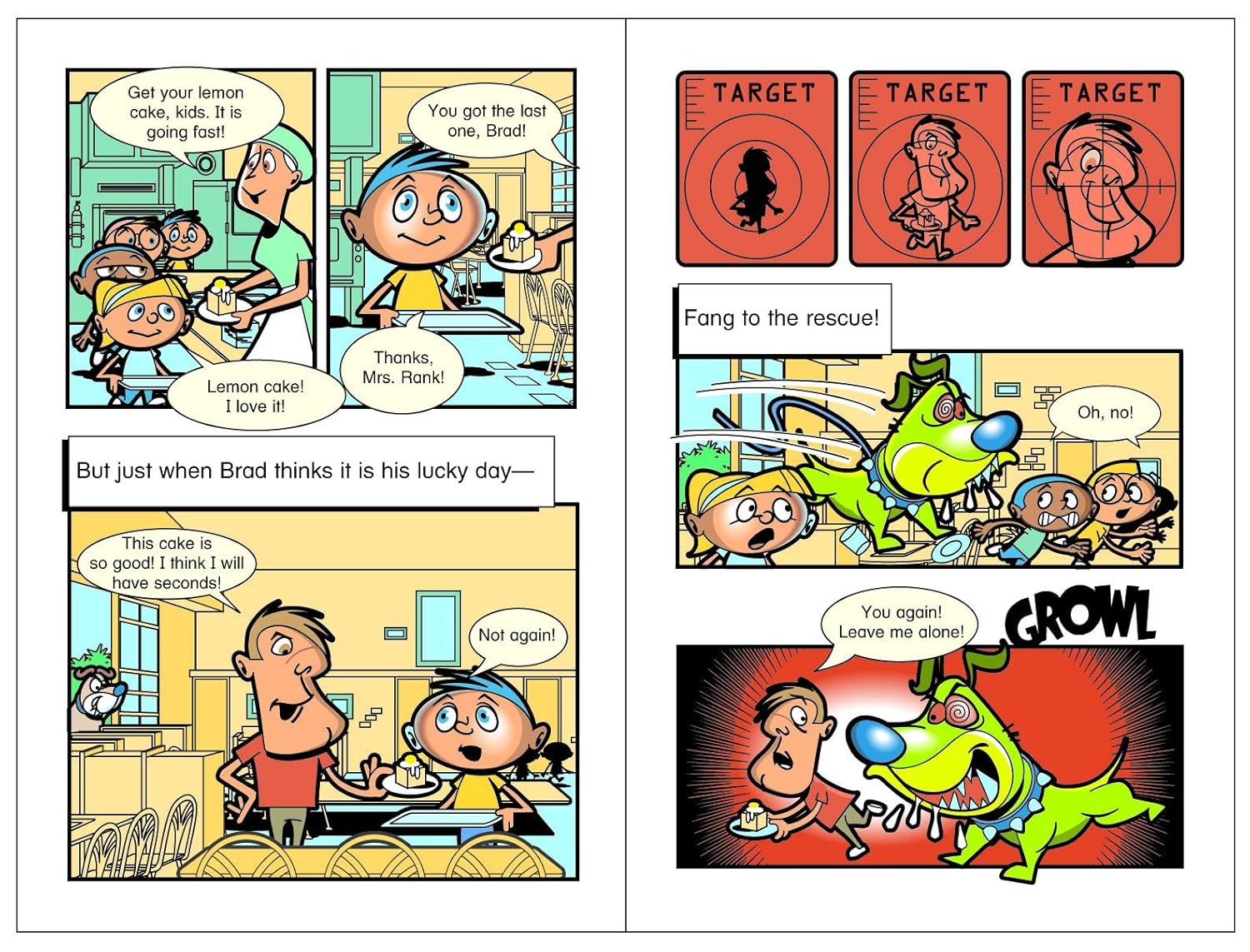 Phonics Comics Level 3 - Duke and Fang