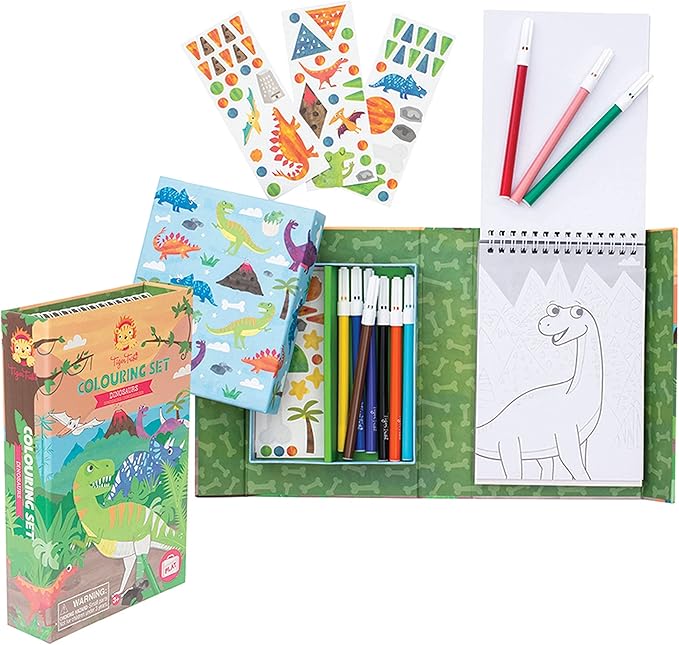 Colouring Set - Dinosaurs