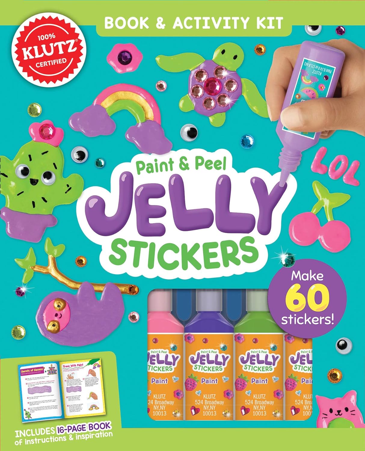 Paint & Peel Jelly Stickers