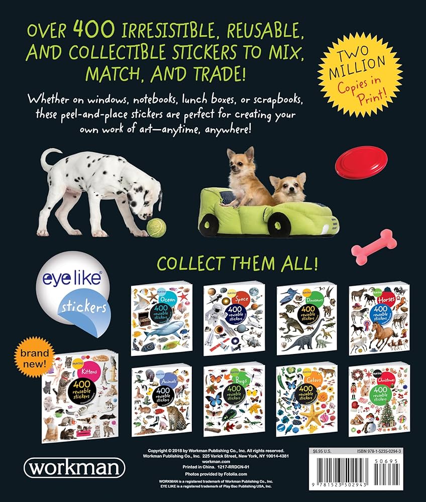 Eyelike Stickers: Puppies