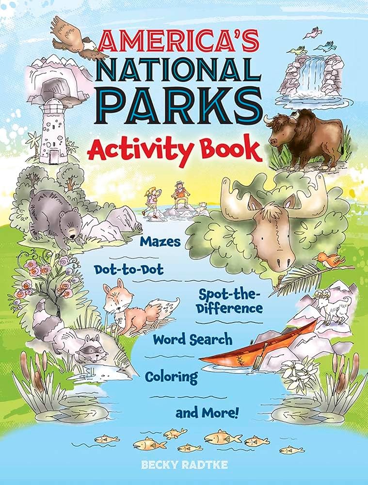 America’s National Parks Activity Book