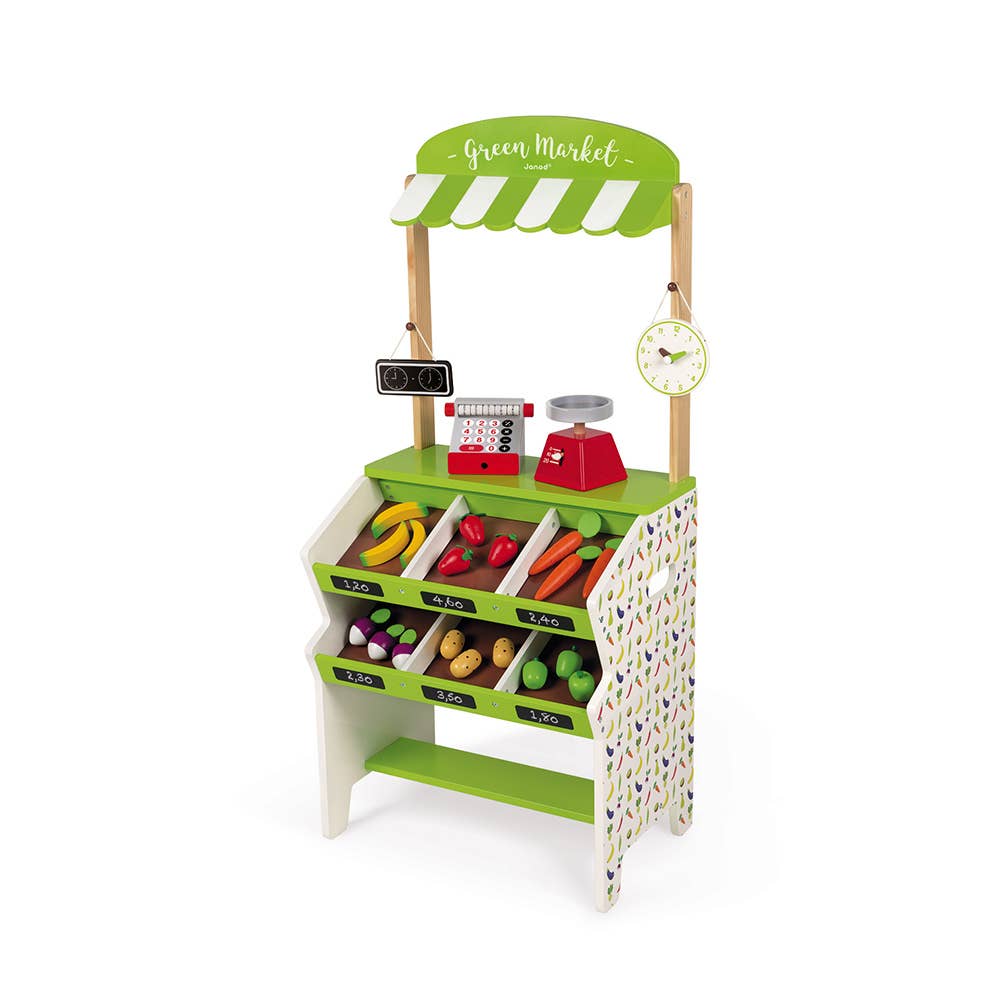 Green Market Grocery Play Stand