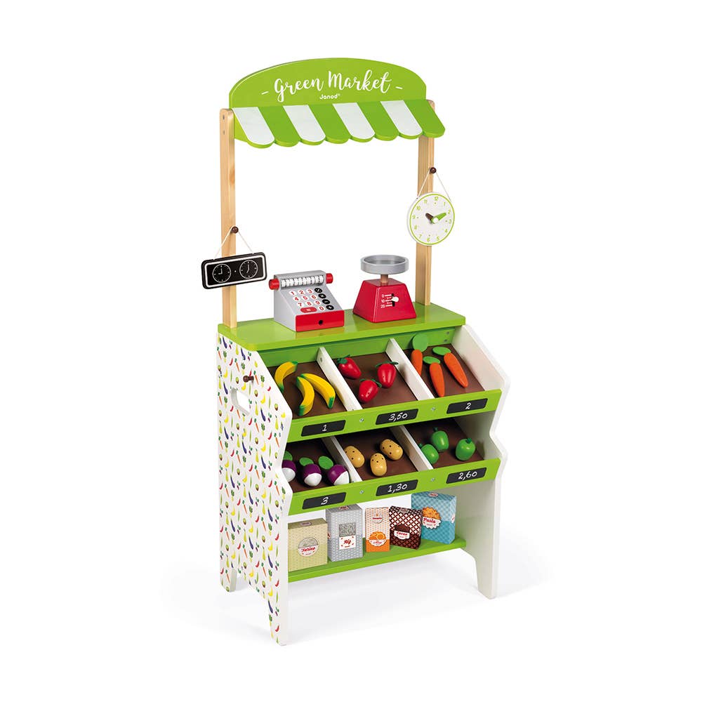 Green Market Grocery Play Stand