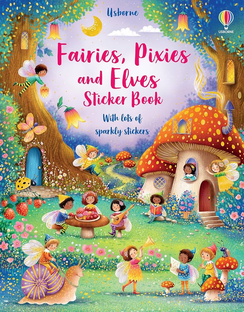 Usborne Sticker Book - Fairies, Pixies and Elves